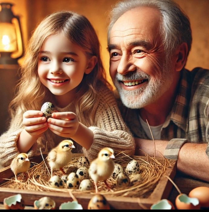 Новоизлюпени пъдпъдъци. Цена 1  лв/бр.