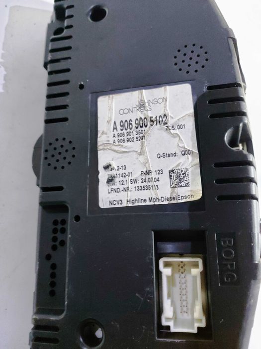 Kилометраж за Mercedes-Benz Sprinter W906 след 2006г