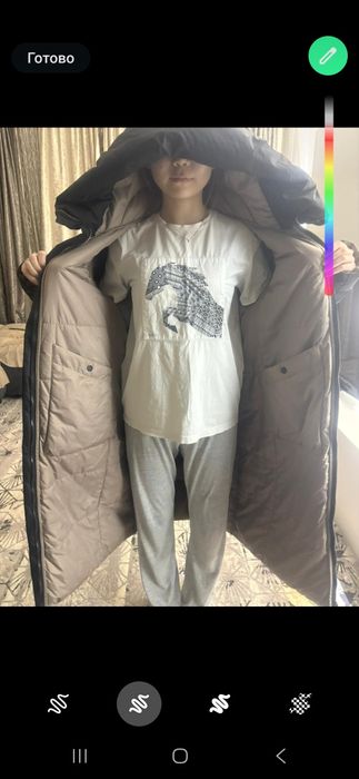 Продам зимний пуховик