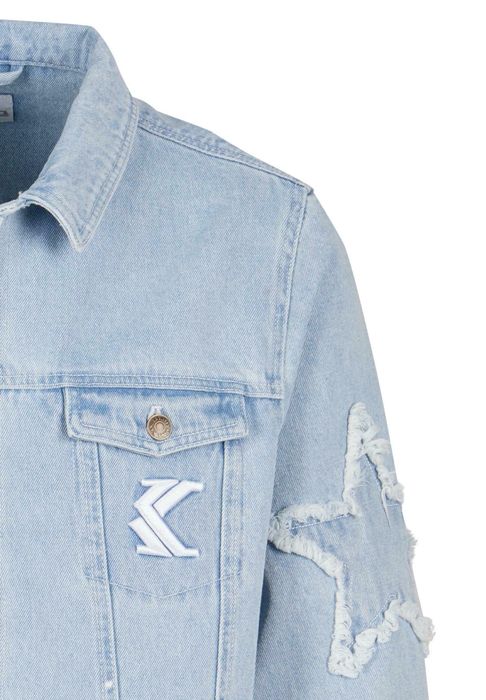 Karl Kani OG PAINTSPLATTER TRUCKER Jacket ОРИГИНАЛНO мъжко дънково яке - M- L
