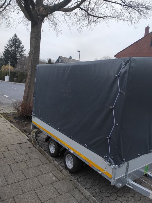 Двуосно Брезентово ремърке 2 тона