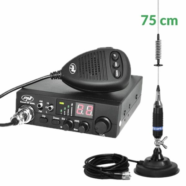 Statie auto PNI cu antena