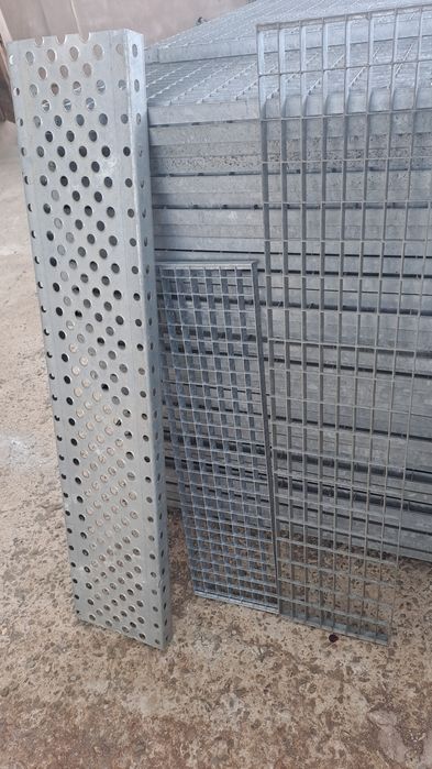 Grilaje-trepte zincate 125x200cm