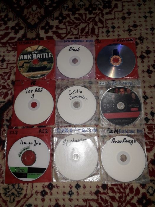 Продаю диски для PlayStation 2 ( Ps2 , Пс2 )
