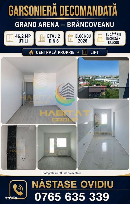 Vanzare Garsonieră decomandată Grand Arena–Brâncoveanu! — fotografia 1