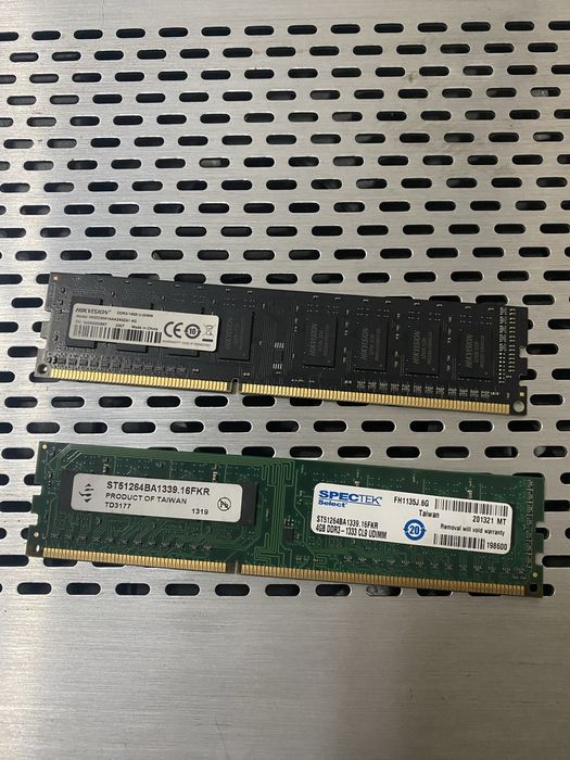 Продам оперативную память DDR3 2x4gb