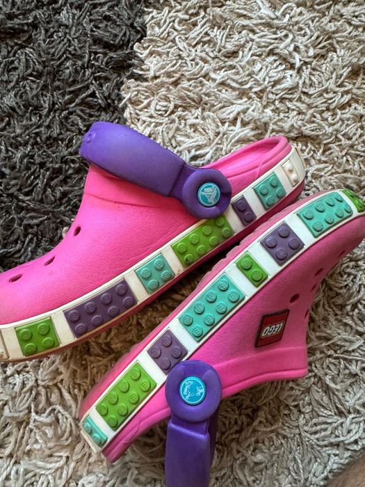 Детски чехли crocs лего