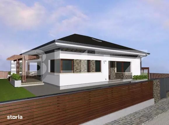 Casa cu etaj si 1400mp teren cartier Tulbureni