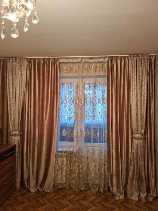 Тюль шторы в хорошем состоянии