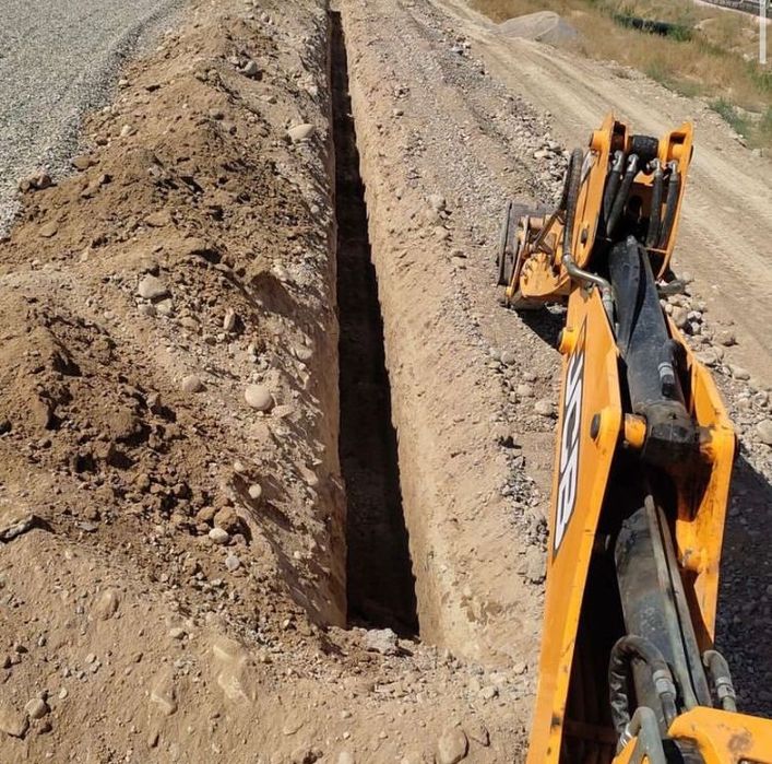 Услуги Эксковатора-погрузчика 3в1 трактор