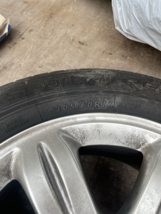 Jante aliaj pentru mercedes 205/60R16