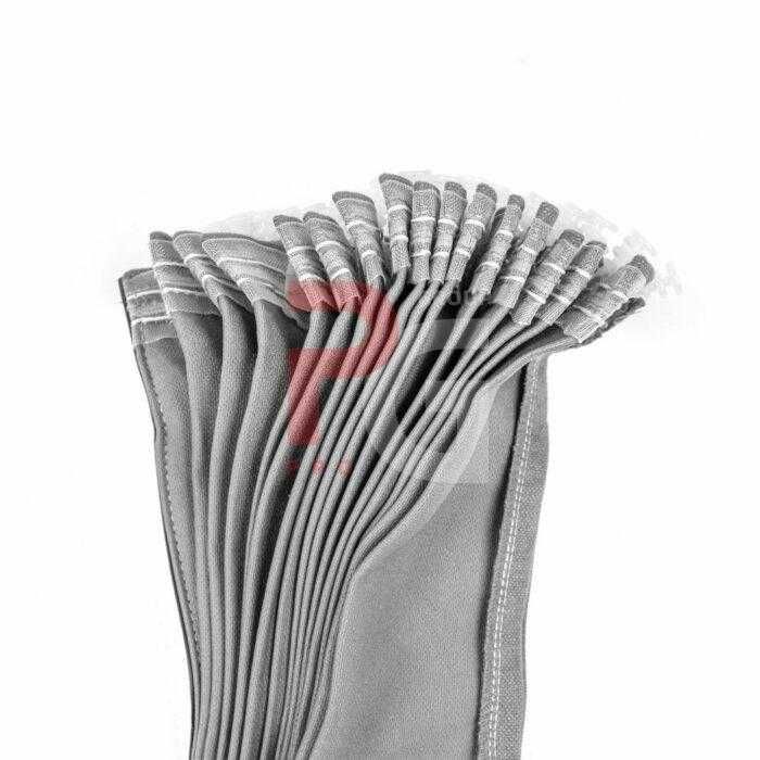 Пердета за камиони за предно стъкло и легло – 4 части – Сиво + Черно