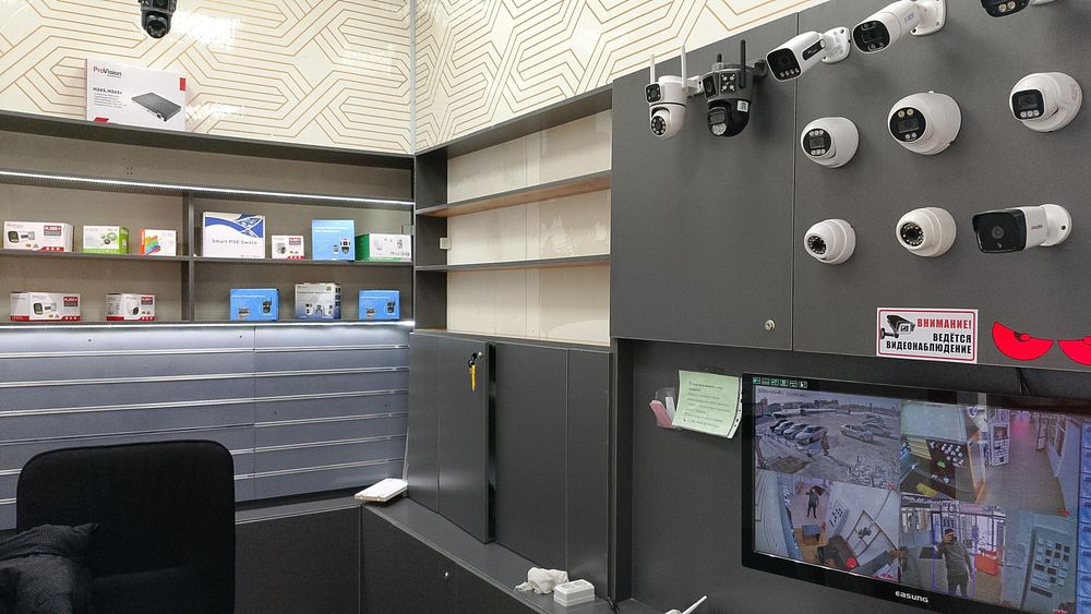 Камеры установка