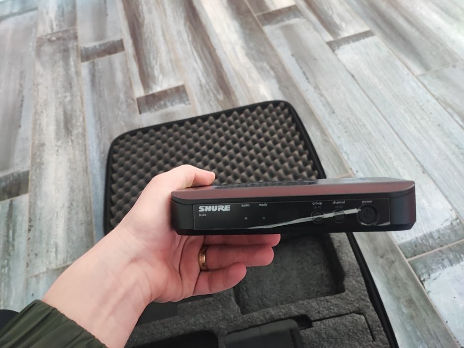 Shure BLX14 instrument sau set wireless si microfon sax trompeta tarab