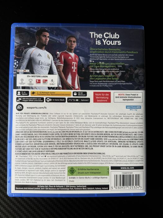 FC 26 - Playstation 5 - Impecabil