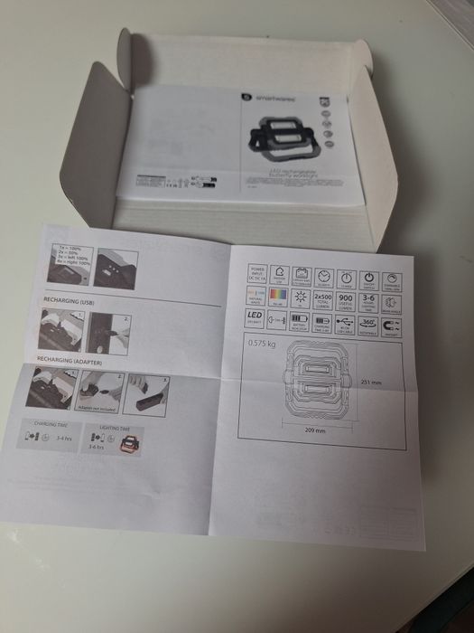 Ниво!!!LED работна лампа Smartwares FCL-76013