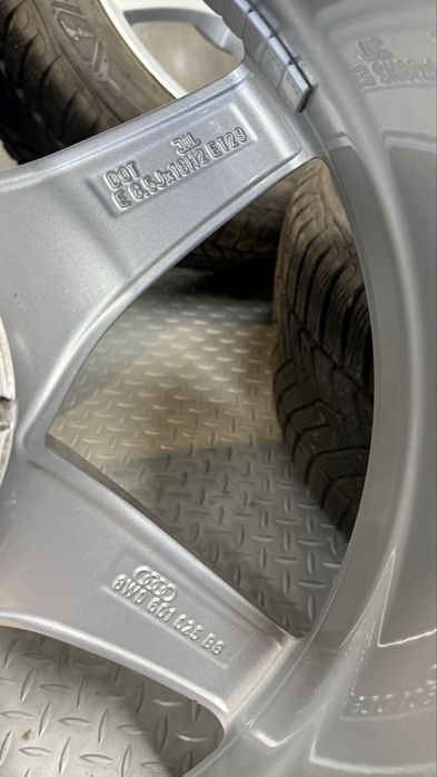 Оригинални 5х112 18” Audi S5 със зимни гуми