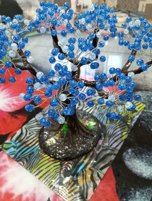 Деревья из бусин