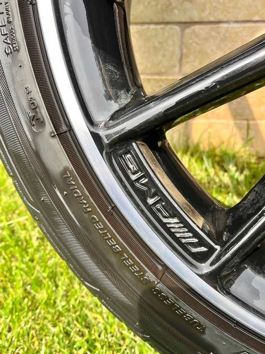 Roti: jante + anvelope + senzori originale Mercedes AMG 18" 7.5Jx18H2
