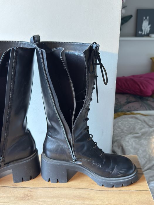 Сапоги высокие, Zara