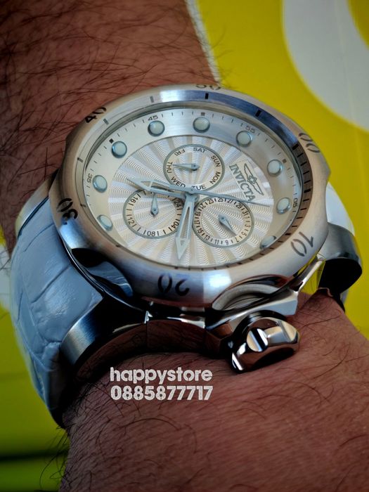 INVICTA Venom Silver 52 mm, Инвикта нов ръчен часовник