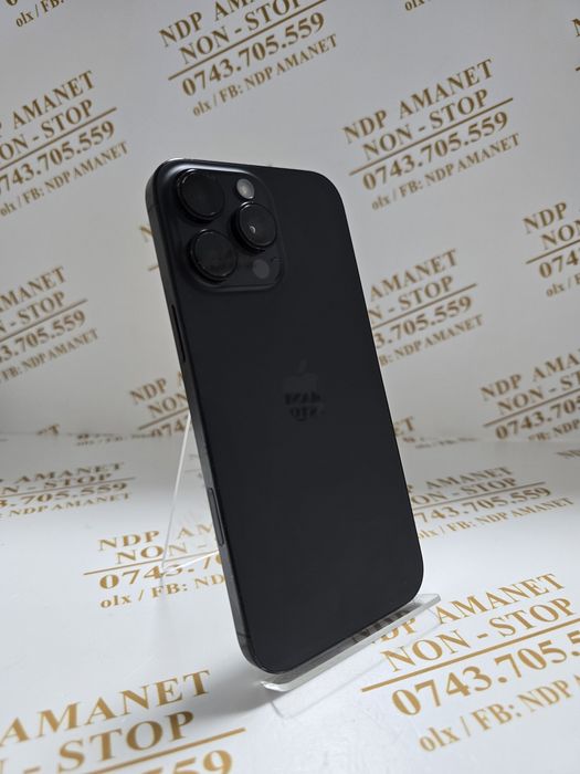 NDP Amanet Buzoieni 16 Margeanului Iphone 16 Pro Max ( 54692)