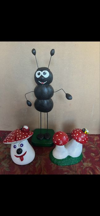 Фигурки для сада с цемента