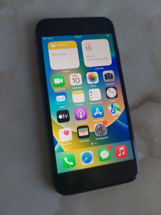 Vând Apple iPhone 8 64GB Black [impecabil][fără probleme] //poze reale
