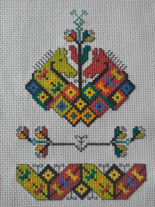 Шевица с кончета в рамка