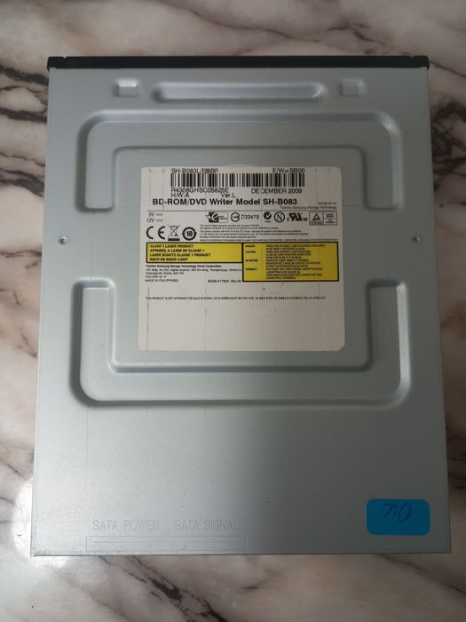 Оптично устройство SAMSUNG DVDWBD SH-B083L, SATA Blu-Ray