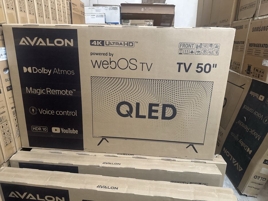 Телевизор Авалон 32-85 дйум 4к ultraHD WeboS