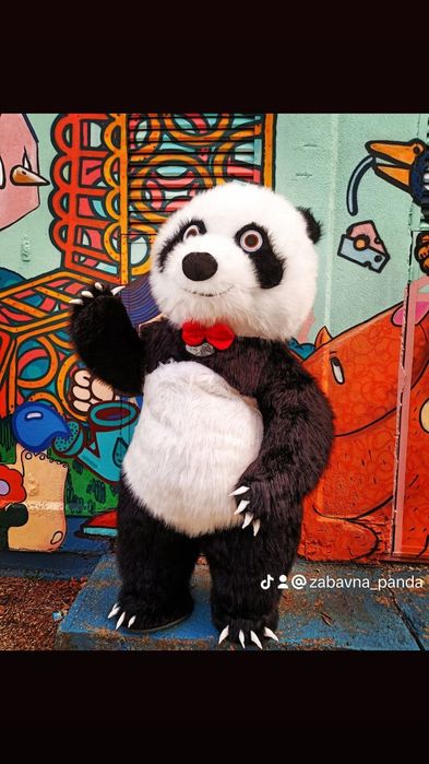 Изненада Забавна панда/мечка/стич/заек/ за всякакви поводи+Водещ