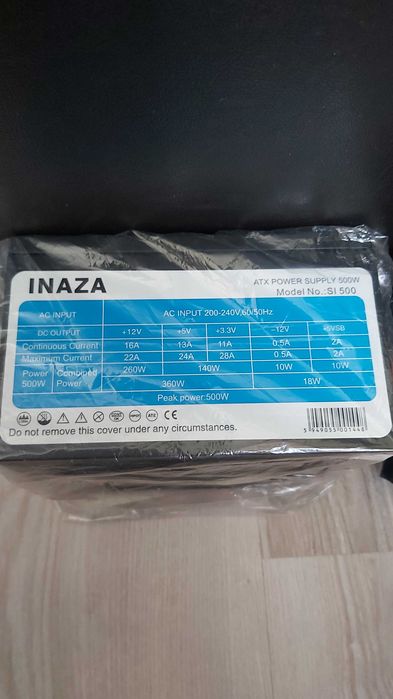 Vand sursa Inaza SI500 500W eficienta 85% desigilata