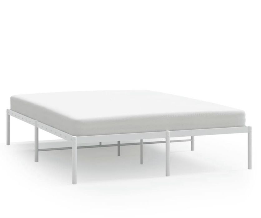 Cadru pat otel 140x190 vidaXL