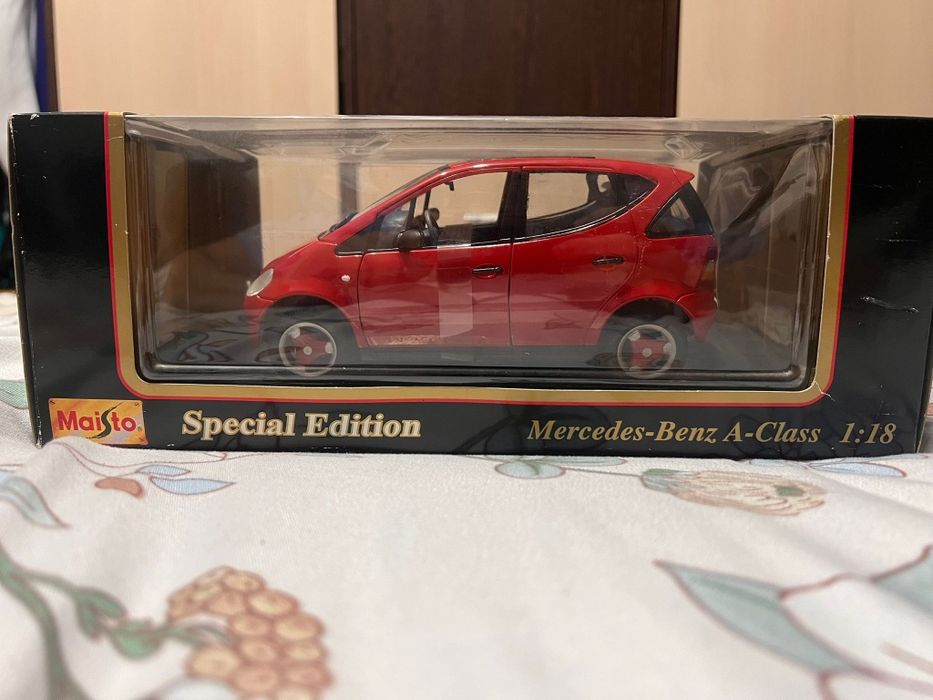 Macheta Maisto Mercedes A Clasa 1997 1:18