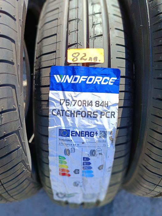 НОВИ ЛЕТНИ -14цола-175/70-1бр.-82лв."-с монтаж и баланс