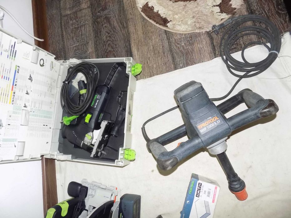 Festool HKC 55 EB , TS 55 EBQ , OF 1000 EB , OSC 18 , Protool MXP 1000 E EF