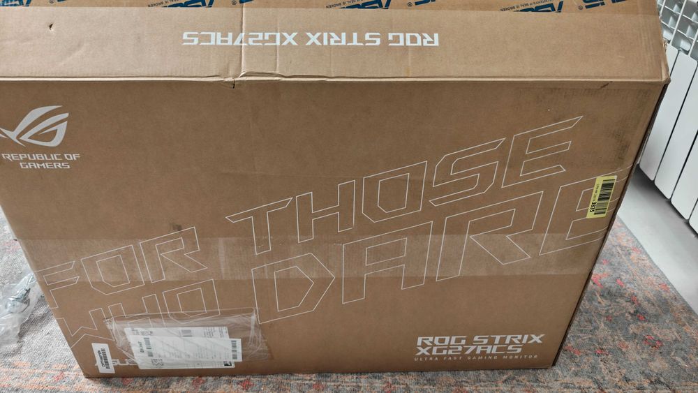 Монитор Asus rog strix 27' ips 180hz 1440p