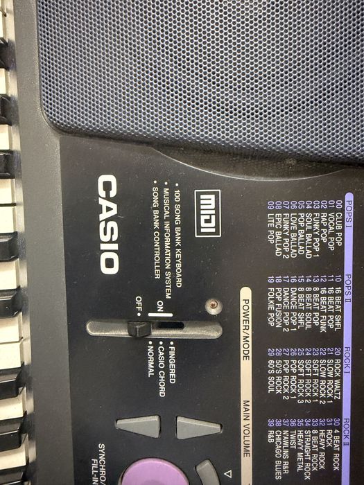 Orga casio ctk-501