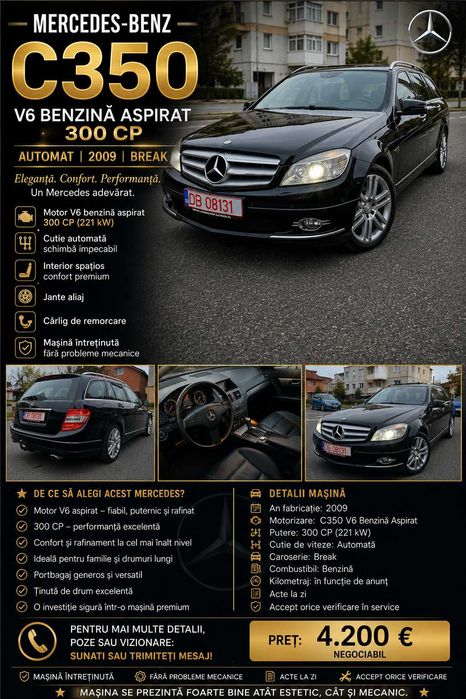 MERCEDES-BENZ C-Class 2009 — imagine 3