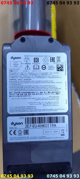 aspirator Dyson V10 functional se vinde ca in poze
