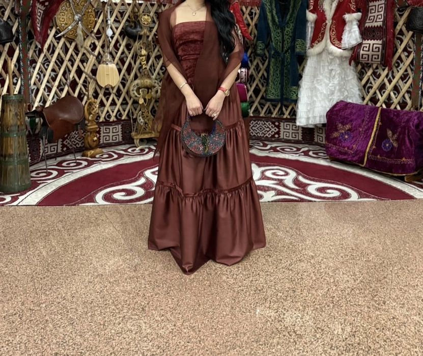 Дизайнерское платье тройка