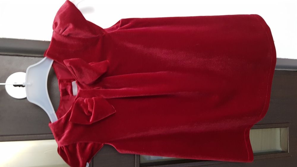 Compleu fetite/rochie si vestă 1-1.5 ani nou