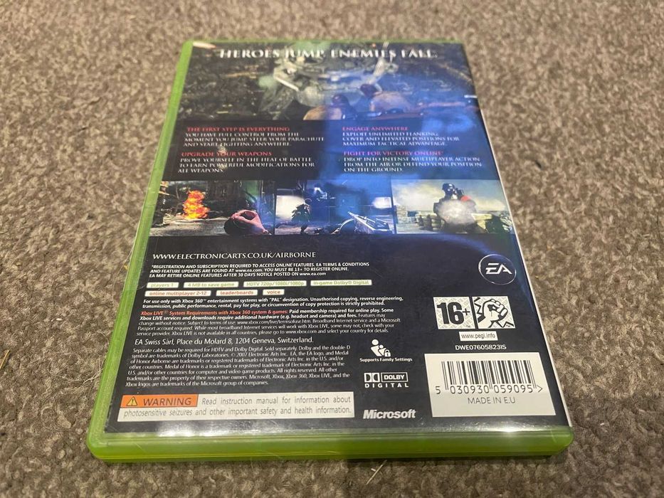 Игра за Xbox 360 Medal Of Honor Airborne Xbox One Xbox series X