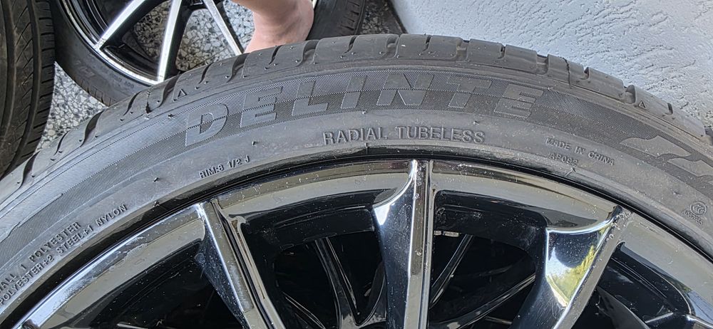 Нови!Джанти Rial20×5×120с нови гуми 245×40 за TESLA S