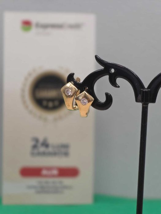 Cercei aur 14K 2.97g [Ag45 Bacau1 B.27862.2.32]