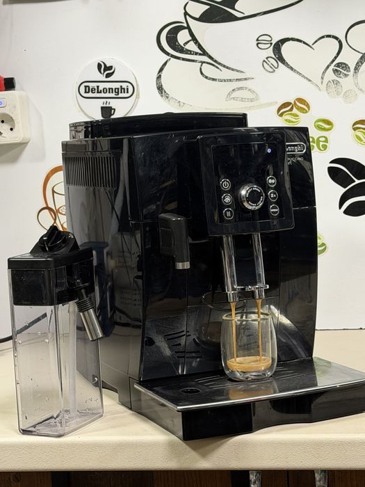 Кафемашина кафе автомат delonghi magnifica smart с гаранция