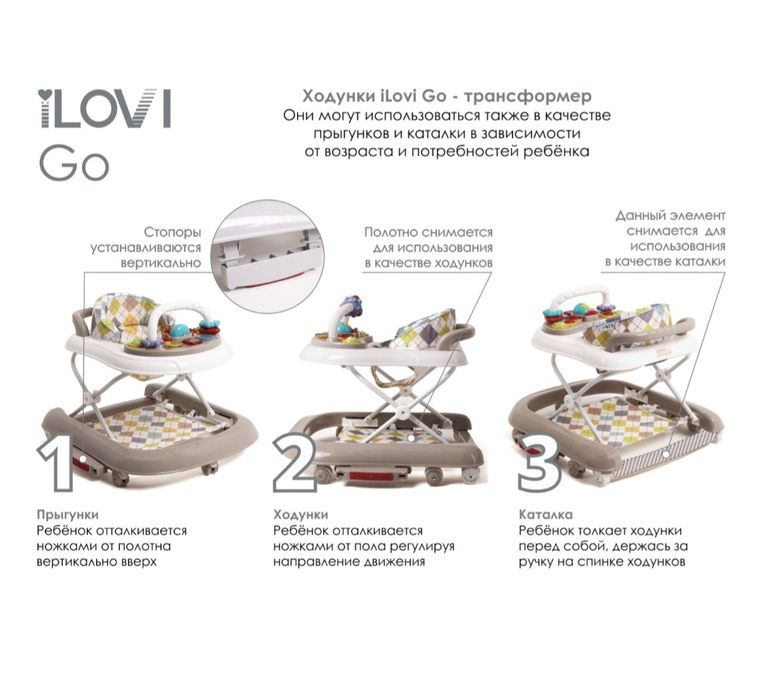 Ходунок для детей iLovi