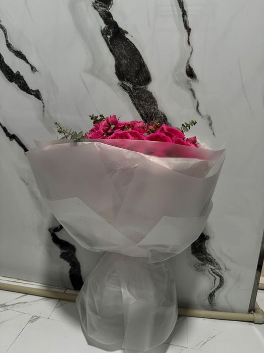 Букет кустовых роз свежие