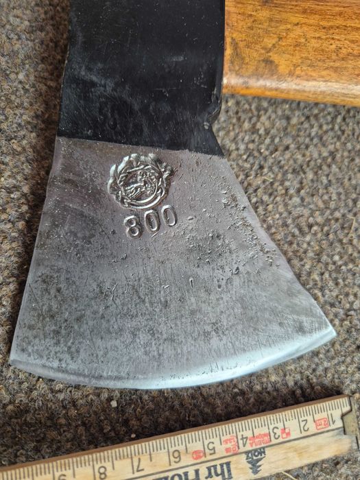Стара кована брадва “J.Wiebelhaus“ 0.800кг - W. Germany